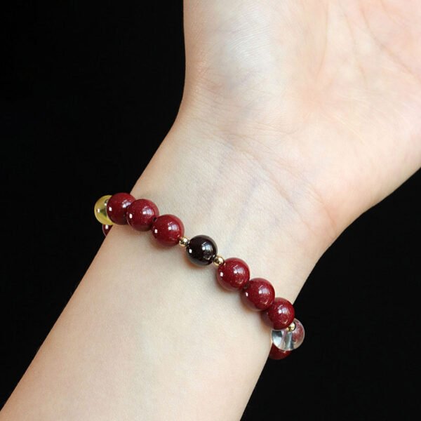 Five element transport cinnabar bracelet - Image 5