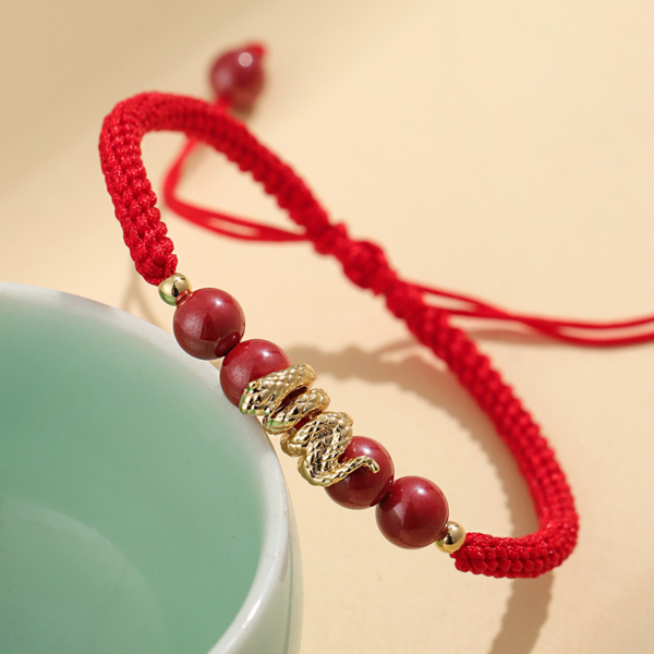 Handmade Lucky Weaving for the Year of the Snake - Image 4