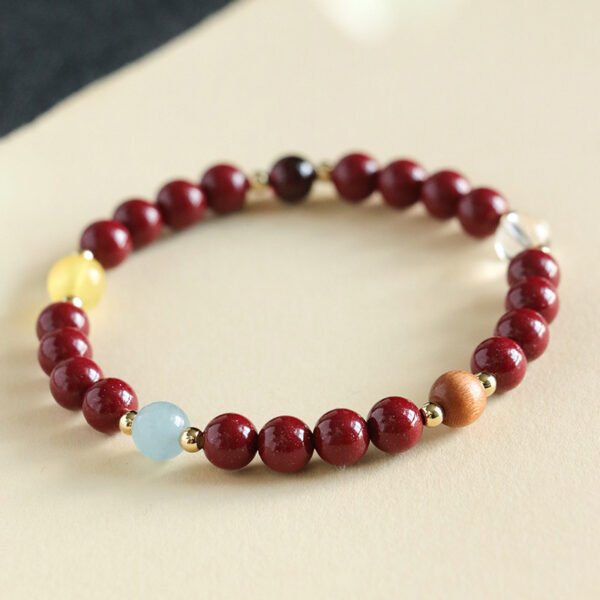 Five element transport cinnabar bracelet - Image 3