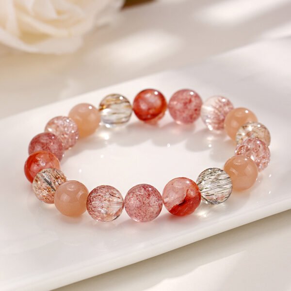 Guanyin blesses Crystal fireworks multi treasure bead bracelet - Image 5